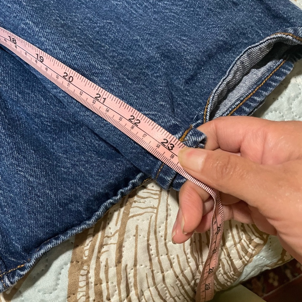 Ann Taylor Blue Wide-Leg  Crop Jeans High Rise Size 2p - Picture 13 of 14